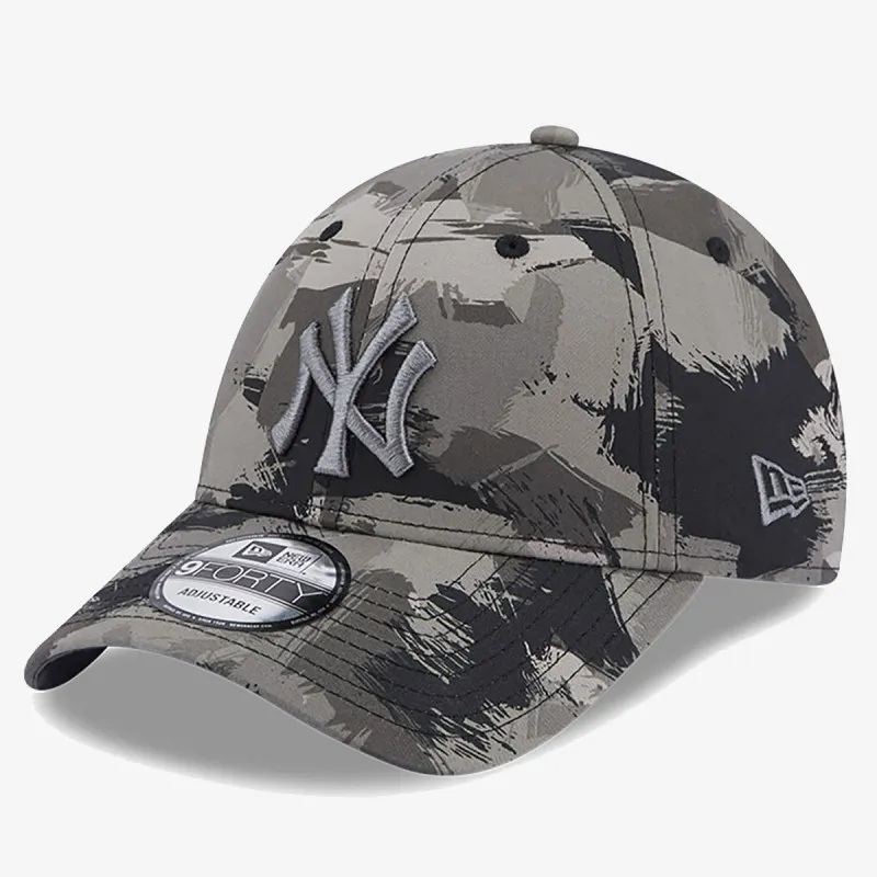 NEW ERA KAPE S ŠILTOM PAINTED AOP 9FORTY NEYYAN  GRHBLK 