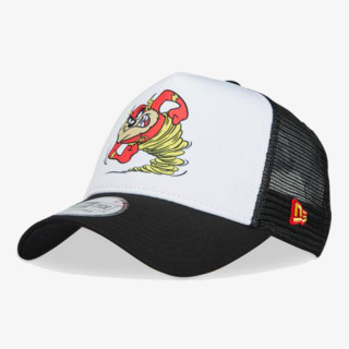 NEW ERA KAPE S ŠILTOM KAPA THE FLASH TRUCKER LTMASH WHIBLK 