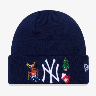 NEW ERA KAPE S ŠILTOM KAPA CHILD FESTIVE CUFF KNIT NEYYAN ŠT:C 