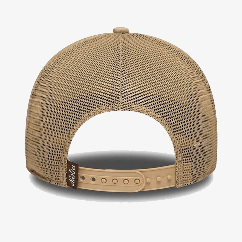 NEW ERA KAPE S ŠILTOM OVAL CANVAS DISTRESS TRUCKER 
