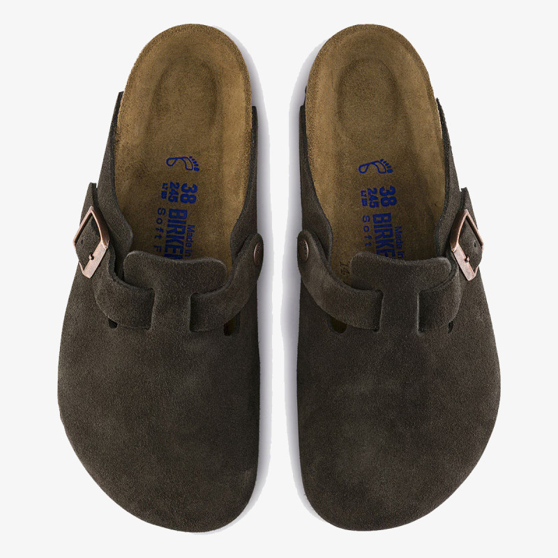 BIRKENSTOCK Natikači Boston LEVE Mocca 