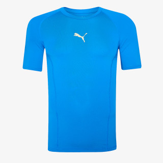PUMA KRATKA MAJICA LIGA BASELAYER TEE SS ELECTRIC BLUE LEMO 