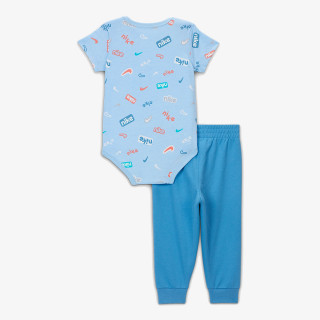 NIKE SET NKN E1D1 SHORT SLV BSPS 