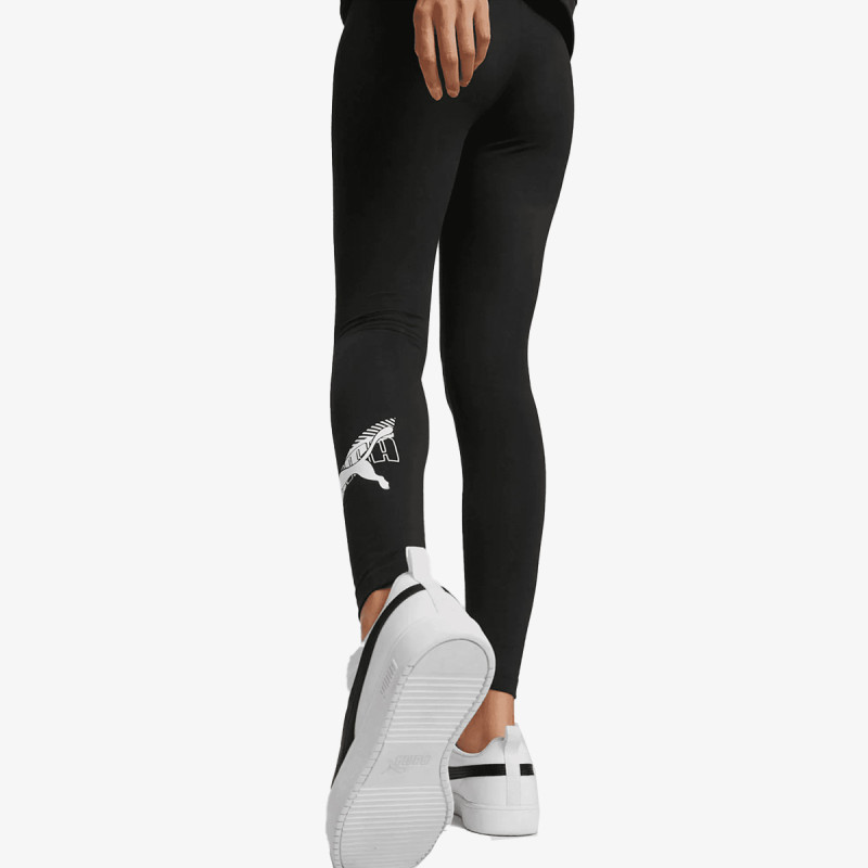 PUMA PAJKICE PUMA POWER GRAPHIC LEGGINGS 