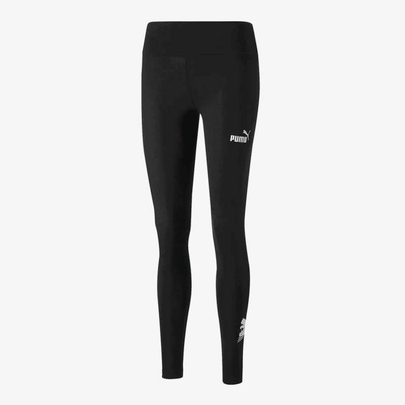 PUMA PAJKICE PUMA POWER GRAPHIC LEGGINGS 