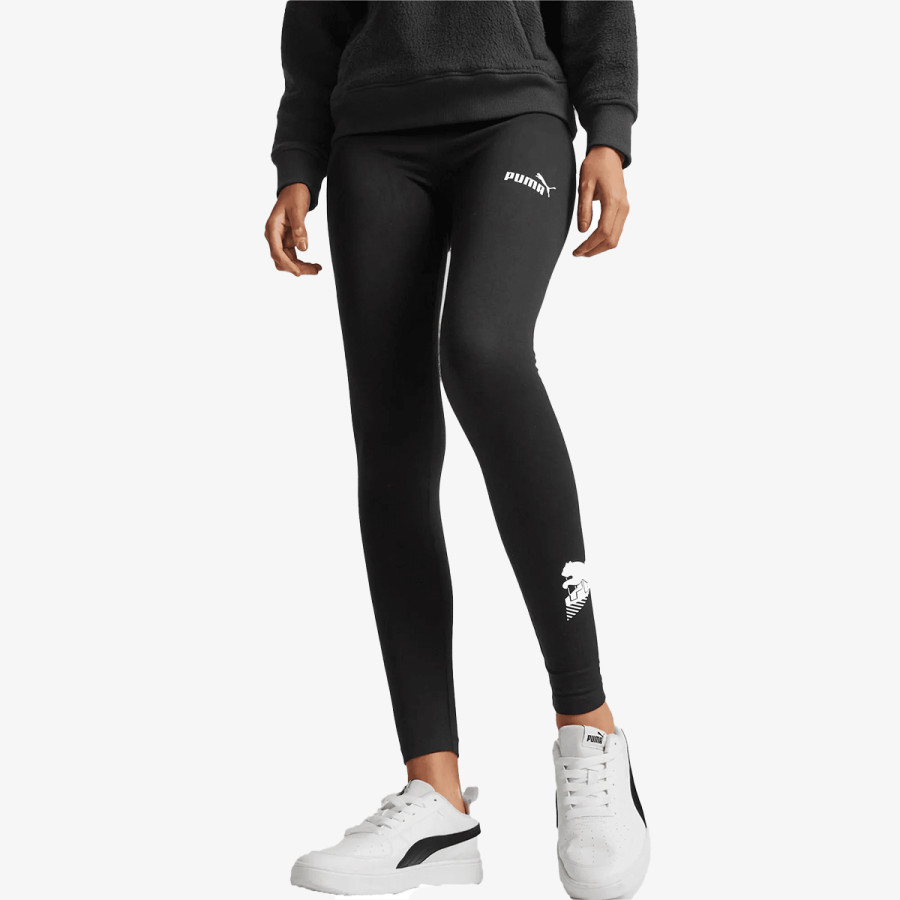 PUMA PAJKICE PUMA POWER GRAPHIC LEGGINGS 