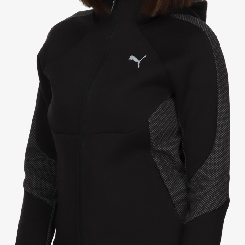 PUMA KAPUCAR PUMA EVOSTRIPE Full-Zip Hoodie 
