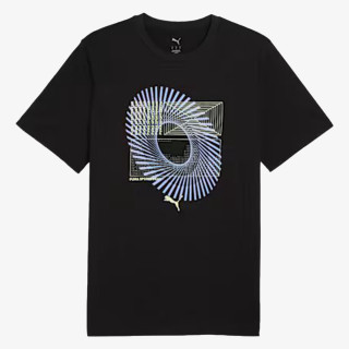 PUMA KRATKA MAJICA PUMA GRAPHIC Circular Tee 