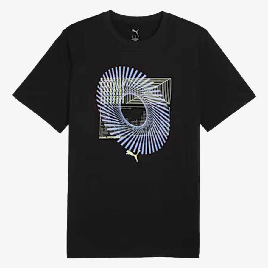 PUMA KRATKA MAJICA PUMA GRAPHIC Circular Tee 