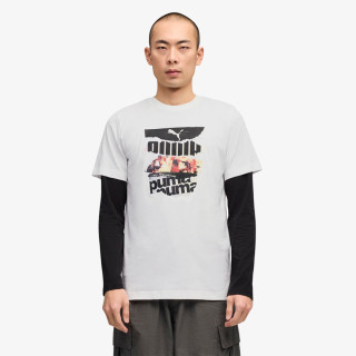 PUMA KRATKA MAJICA PUMA GRAPHIC Photoprint PUMA Tee 