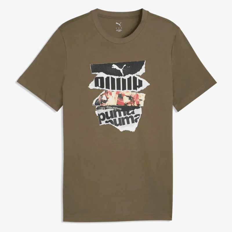 PUMA KRATKA MAJICA PUMA GRAPHIC Photoprint PUMA Tee 