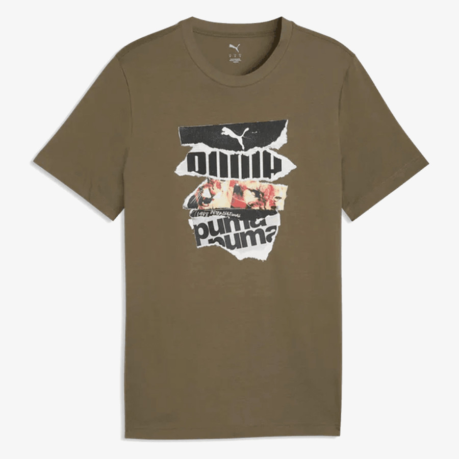 PUMA KRATKA MAJICA PUMA GRAPHIC Photoprint PUMA Tee 