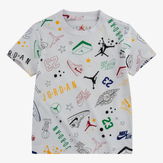 NIKE KRATKA MAJICA JORDAN JDB ALLSTAR SCRIBBLE SS TEE 