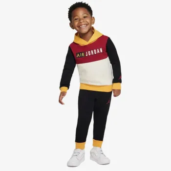 JORDAN Trenirka JORDAN Trenirka JDB PAPRIKA FLC PO HOODIE SET 