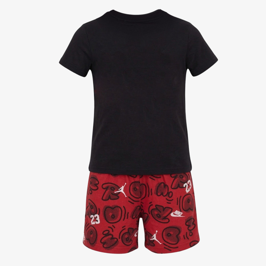 JORDAN KRATKE HLAČE IN MAJICA Printed Movement Lines 