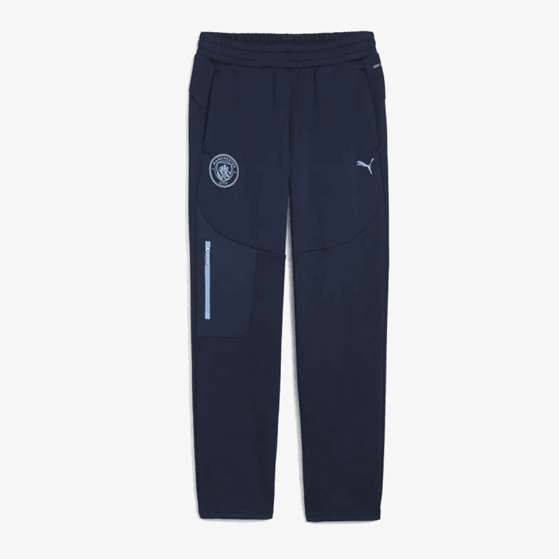 PUMA SPODNJI DELI TRENIRKE MCFC PUMATECH Sweatpants Deep Navy-Team 