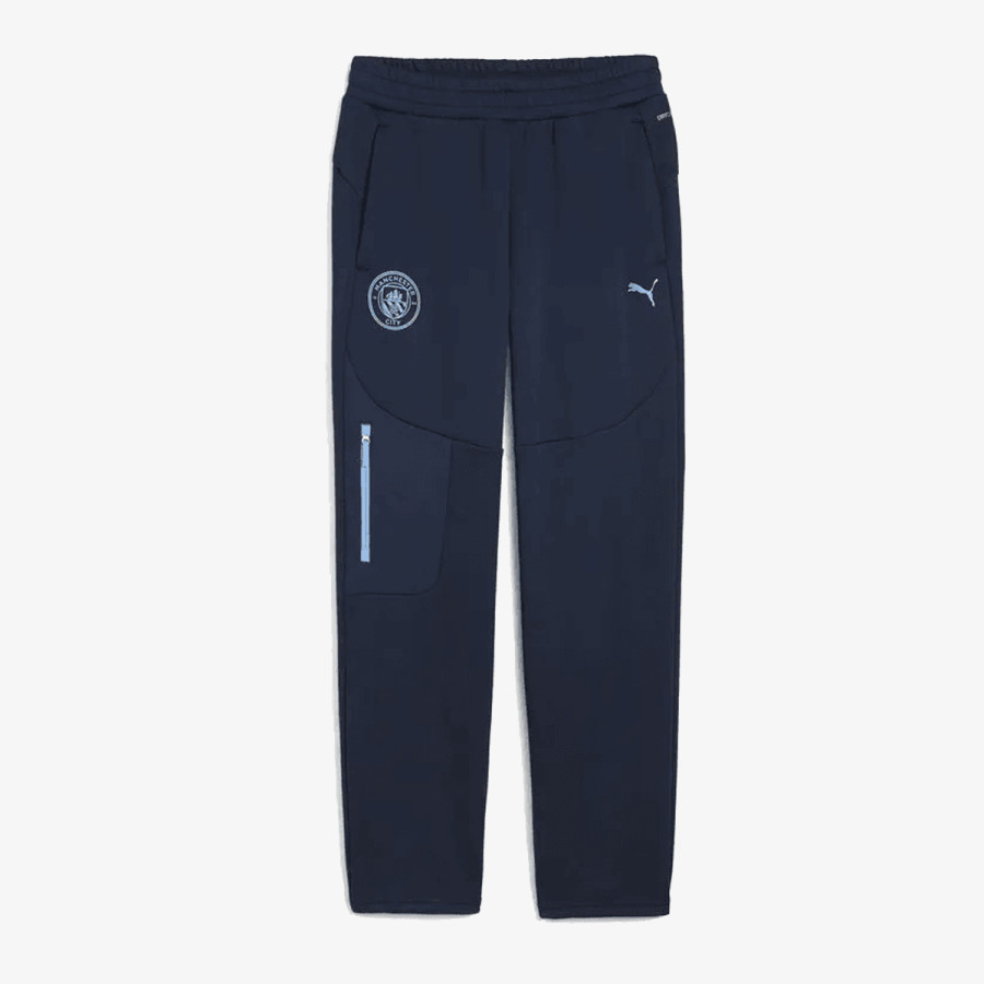 PUMA SPODNJI DELI TRENIRKE MCFC PUMATECH Sweatpants Deep Navy-Team 