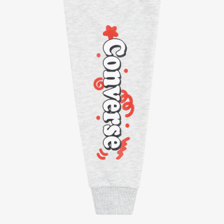 CONVERSE TRENIRKA CNVB SQUIGGLE S/S TEE + JOGGER 