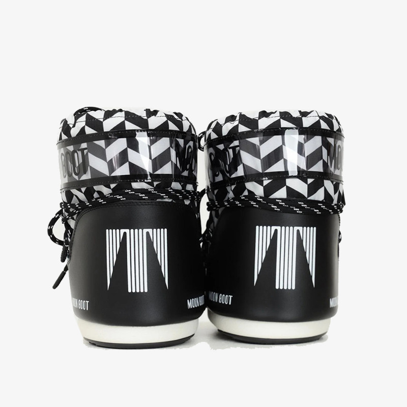 MOON BOOT ŠKORNJI MB ICON LOW OPT BLACK/WHITE 