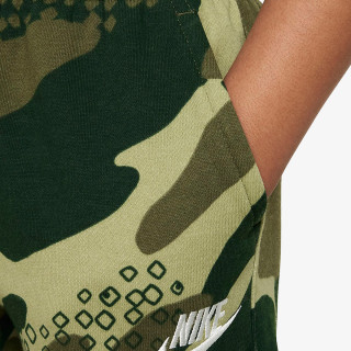 NIKE SPODNJI DELI TRENIRKE NKB B NSW CLUB CAMO JOGGER 
