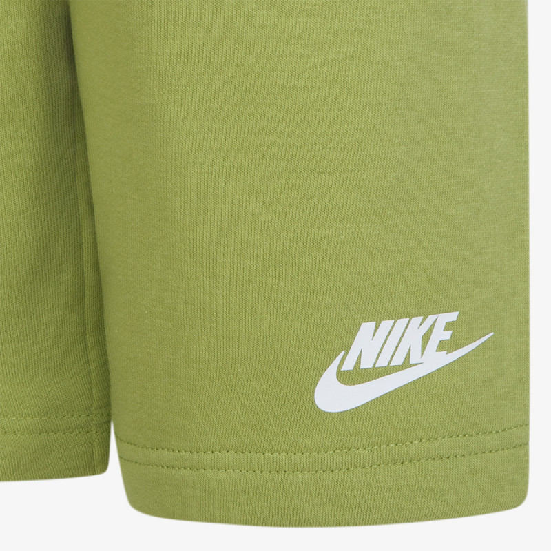 NIKE KRATKE HLAČE IN MAJICA NKB B NSW AOP FT SHORT SET 