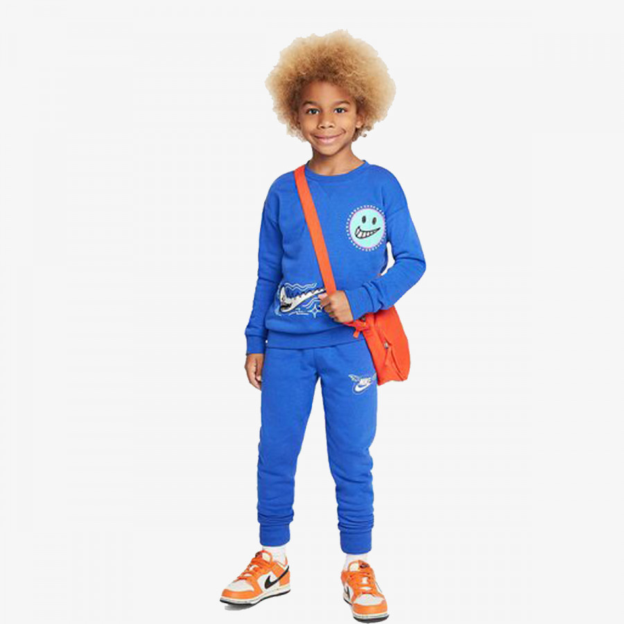 NIKE TRENIRKA NKB B NSW FS FLC CREW PANT SET 