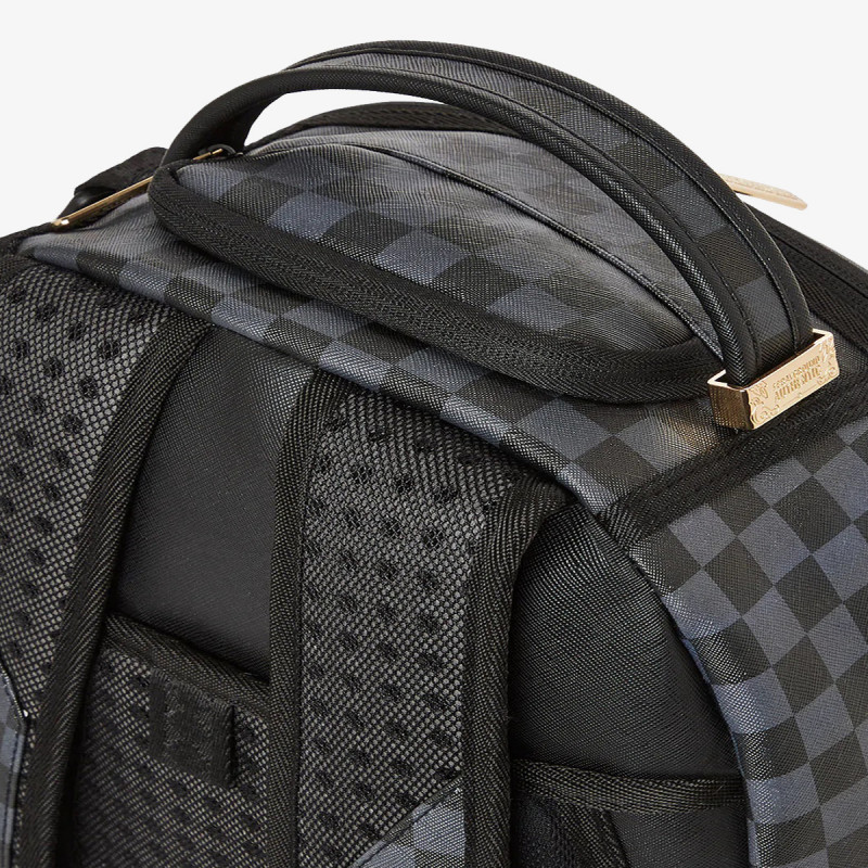 SPRAYGROUND Nahrbtnik DIABLO BEAR OTR GREY CHECKER DLXR BACKPACK 