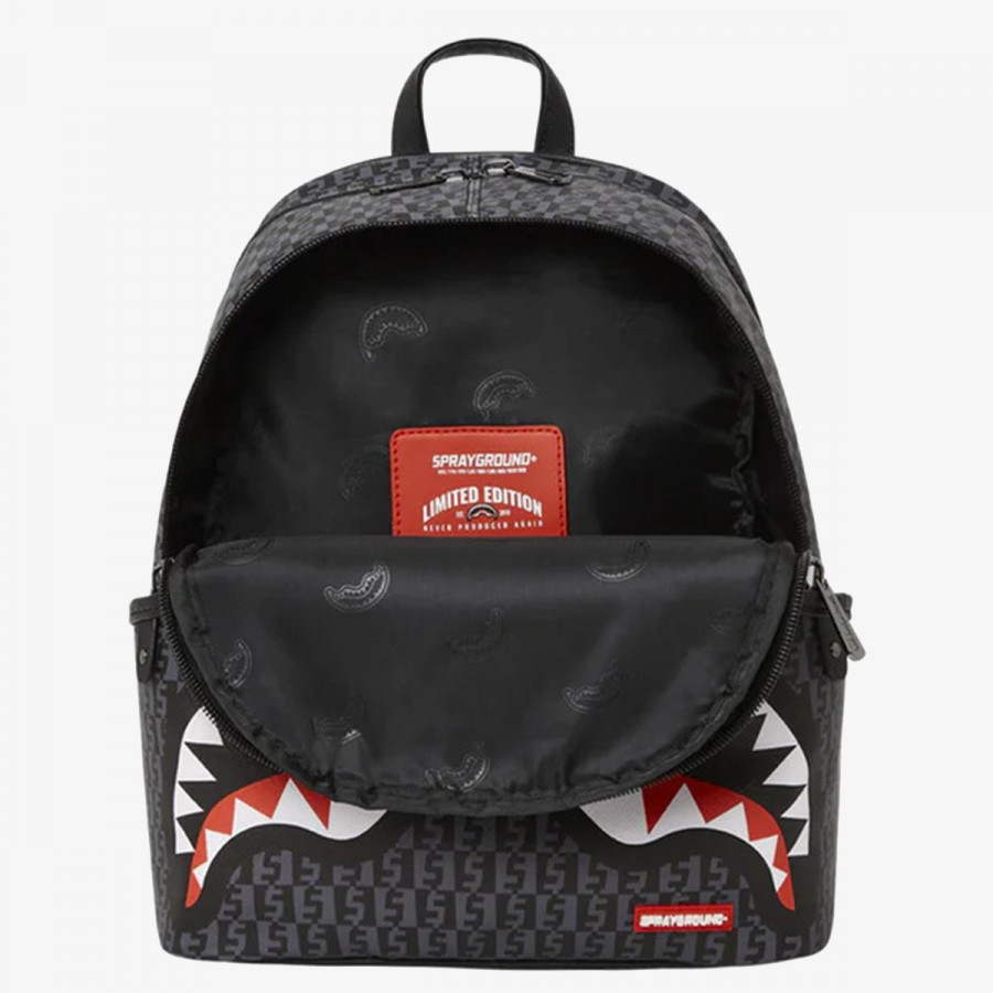 SPRAYGROUND Nahrbtnik MONEY CHECK GREY SAVAGE 