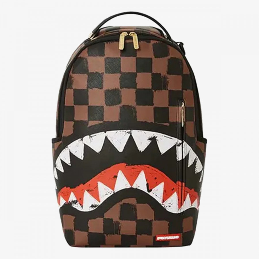 SPRAYGROUND Nahrbtnik SHARKS IN PARIS PAINTED DLXVF BACKPACK 