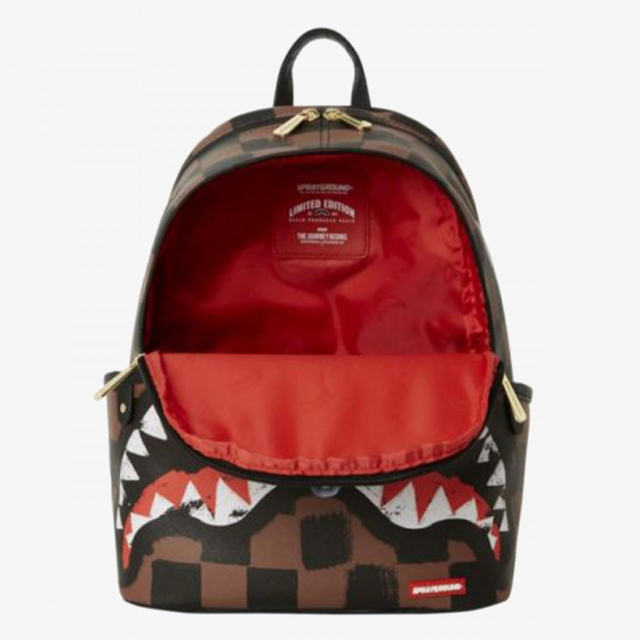 SPRAYGROUND Nahrbtnik SHARKS IN PARIS PAINTED SAVAGE BACKPACK 