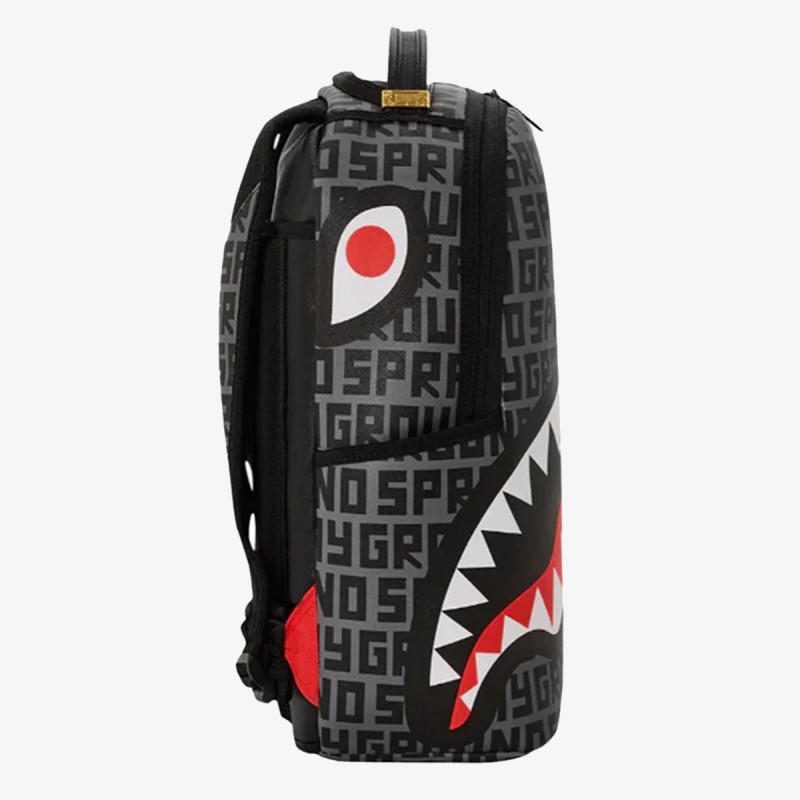 SPRAYGROUND Nahrbtnik SPLIT INFINITY CHECK IN GREY BACKPACK 
