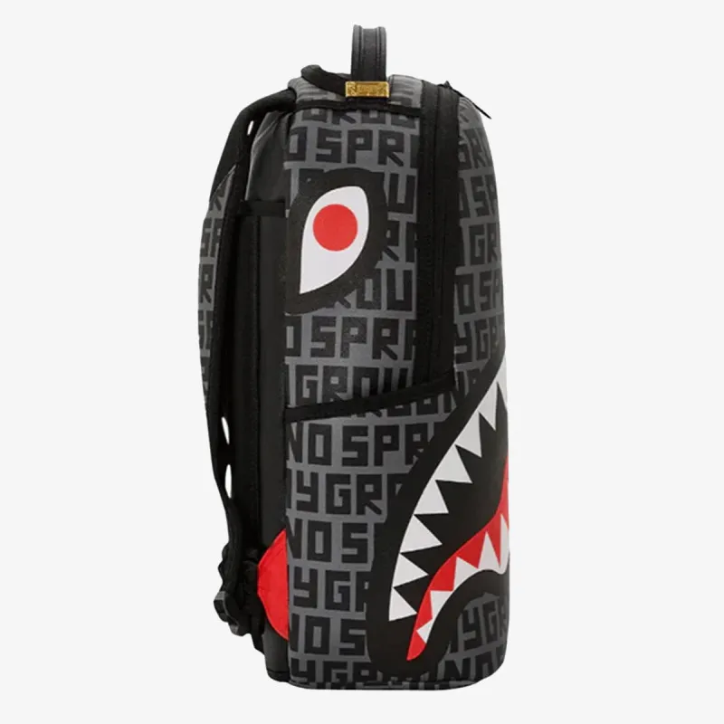 SPRAYGROUND Nahrbtnik SPLIT INFINITY CHECK IN GREY BACKPACK 