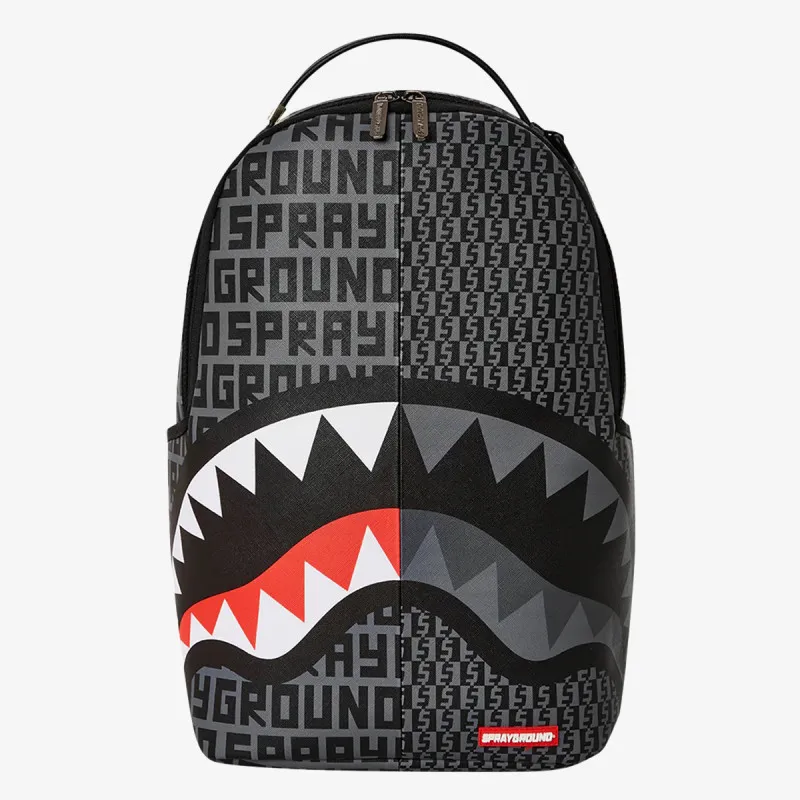 SPRAYGROUND Nahrbtnik SPLIT INFINITY CHECK IN GREY BACKPACK 