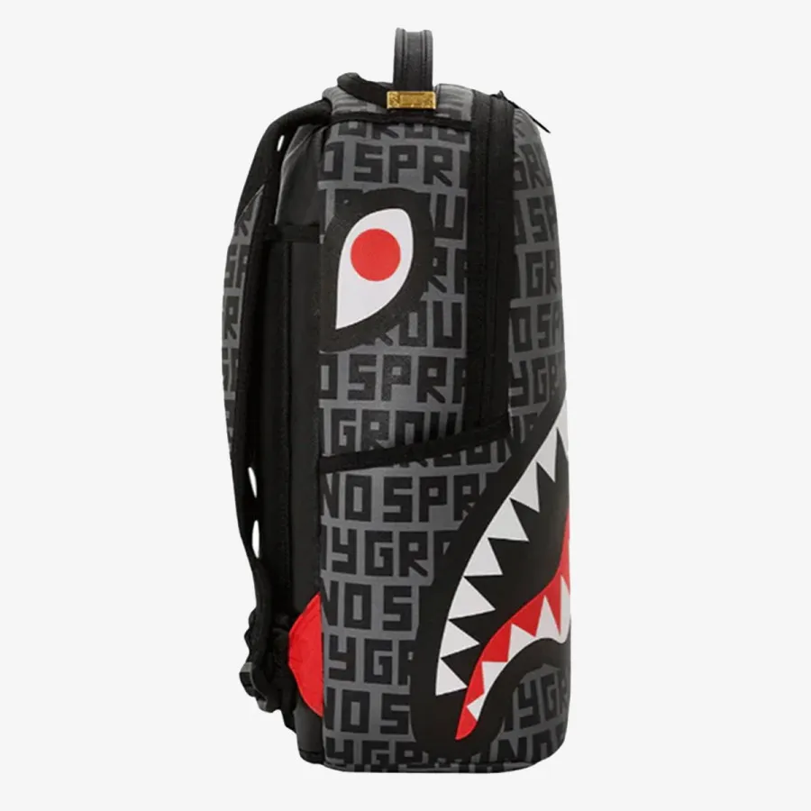 SPRAYGROUND Nahrbtnik SPLIT INFINITY CHECK IN GREY BACKPACK 