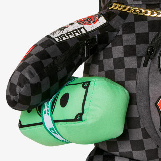SPRAYGROUND Nahrbtnik GLOBAL MOGUL LOST TICKET MONEY BEAR 
