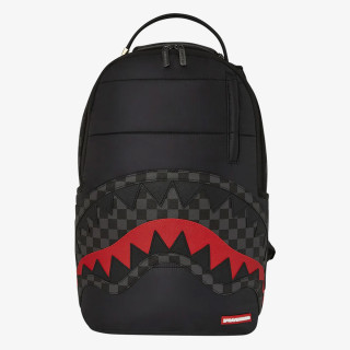 SPRAYGROUND Nahrbtnik BLACK PUFFER GREY CHECK BACKPACK 