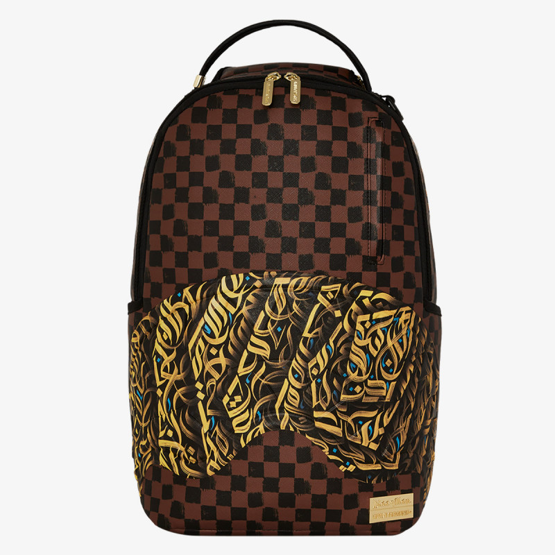 SPRAYGROUND Nahrbtnik DIAA ALAM 1B BROWN BACKPACK 