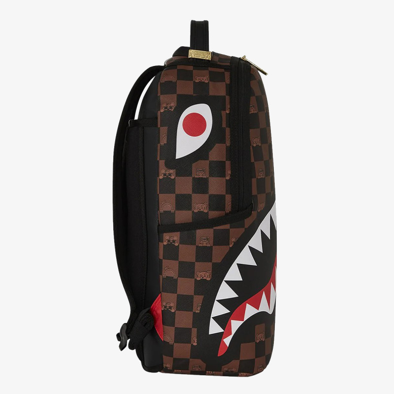 SPRAYGROUND Nahrbtnik PEEKING CHARACTER CHECK BACKPACK 