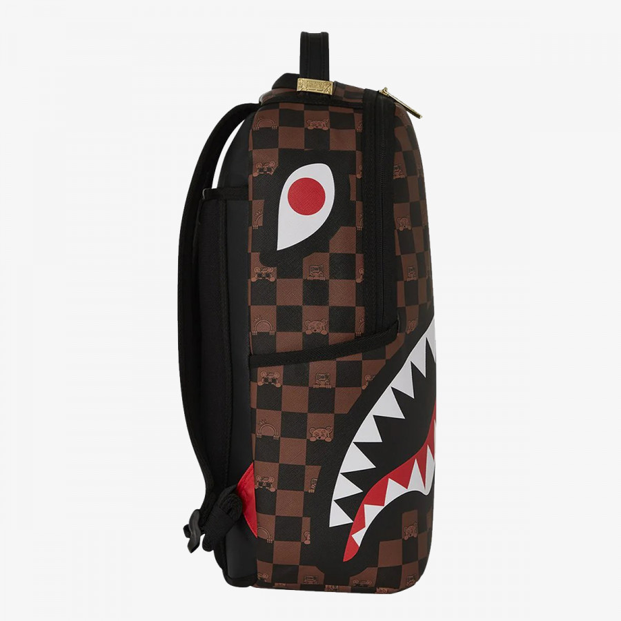 SPRAYGROUND Nahrbtnik PEEKING CHARACTER CHECK BACKPACK 