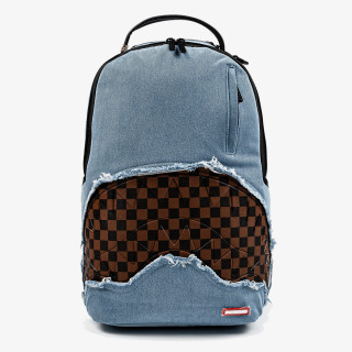 SPRAYGROUND Nahrbtnik DENIM SHARK BITE DLXSV BACKPACK 