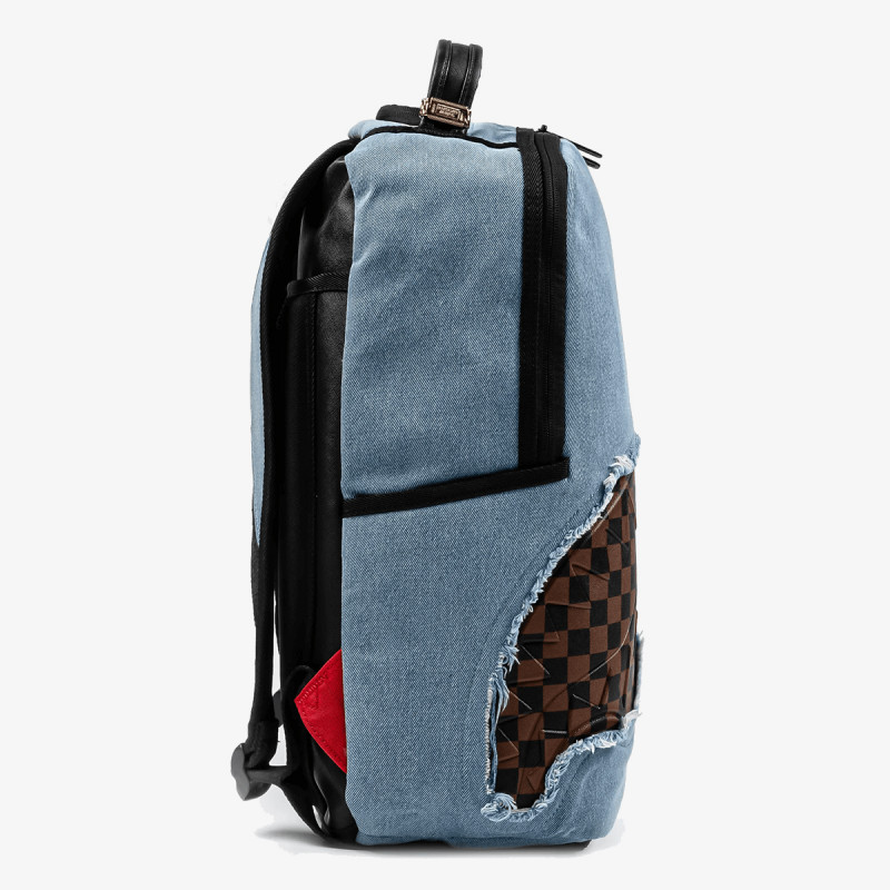 SPRAYGROUND Nahrbtnik DENIM SHARK BITE DLXSV BACKPACK 