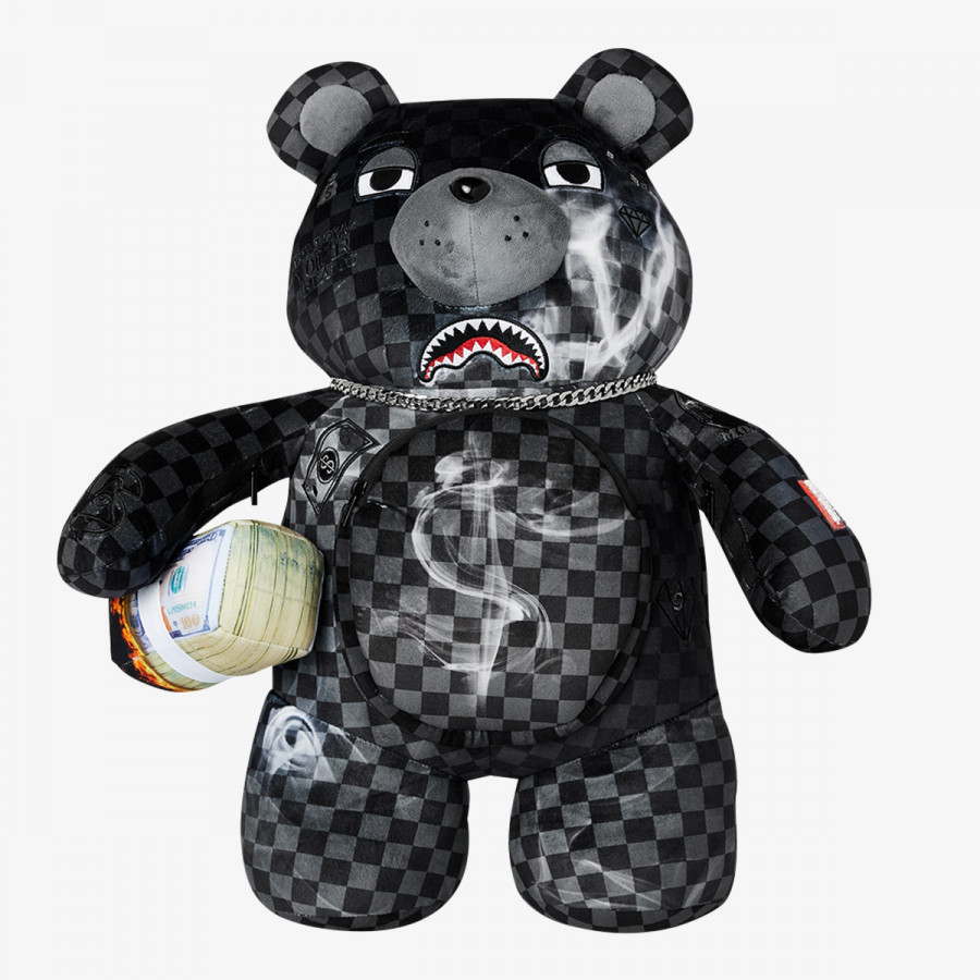 SPRAYGROUND Nahrbtnik SIP N’ SMOKE MONEYBEAR BACKPACK 