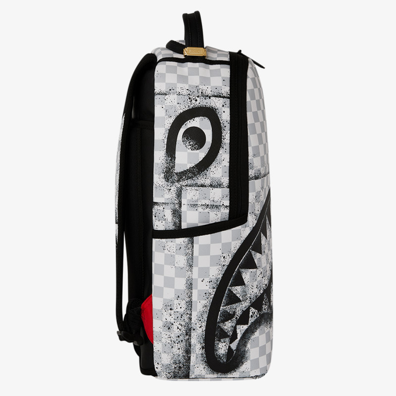 SPRAYGROUND Nahrbtnik RED STENCIL SHARK BACKPACK 