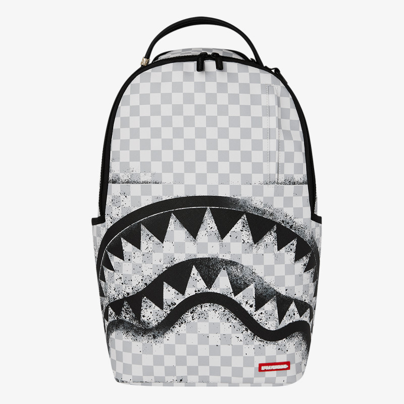 SPRAYGROUND Nahrbtnik RED STENCIL SHARK BACKPACK 