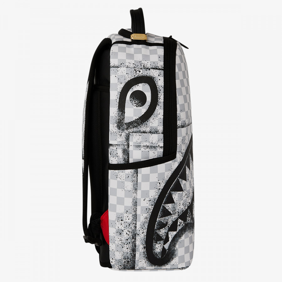 SPRAYGROUND Nahrbtnik RED STENCIL SHARK BACKPACK 