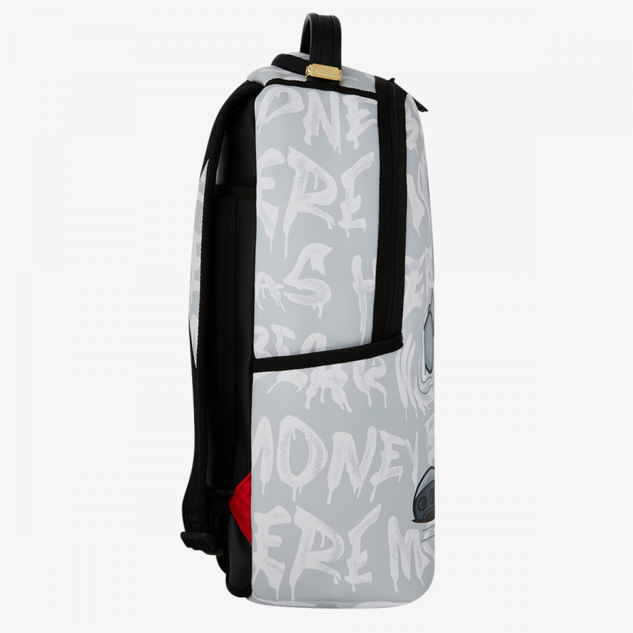 SPRAYGROUND Nahrbtnik MONEY BEAR GRAFFITI FLOAT BACKPACK 
