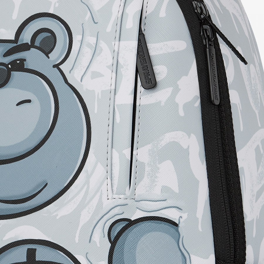 SPRAYGROUND Nahrbtnik MONEY BEAR GRAFFITI FLOAT BACKPACK 