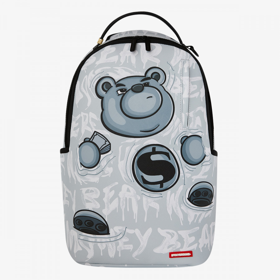 SPRAYGROUND Nahrbtnik MONEY BEAR GRAFFITI FLOAT BACKPACK 