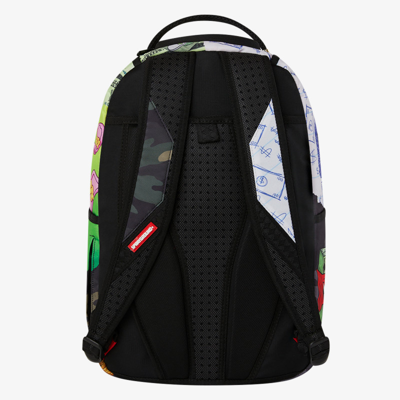 SPRAYGROUND Nahrbtnik MEAN MONEY COLLAGE BACKPACK 