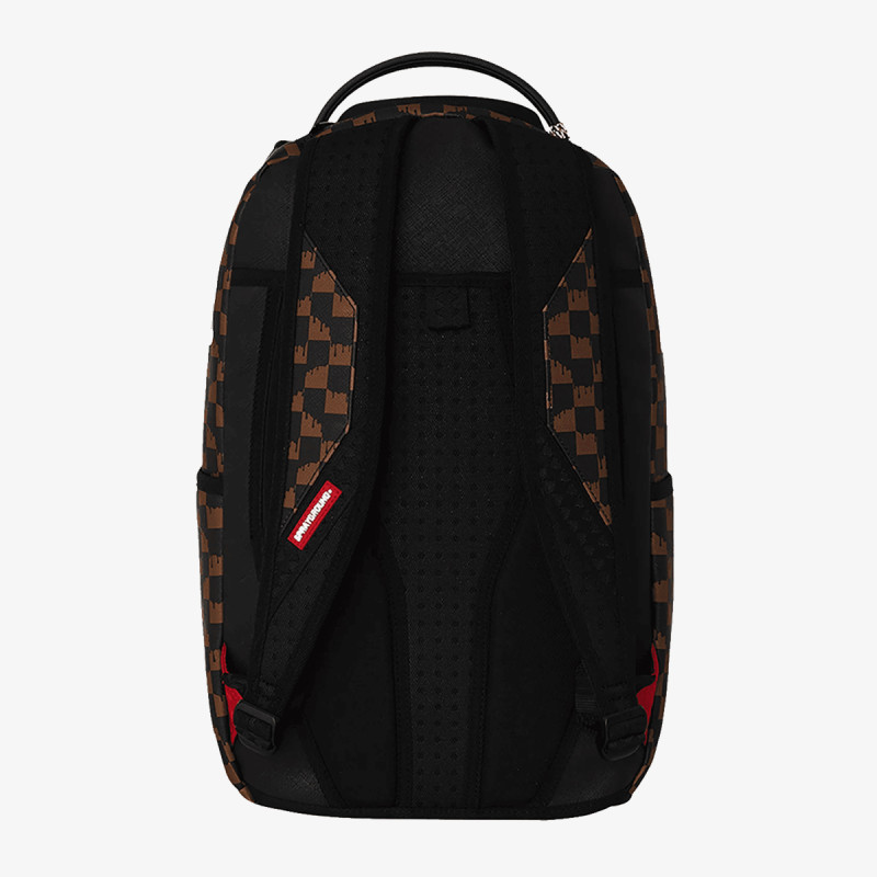 SPRAYGROUND Nahrbtnik SHARKS IN PARIS WTF BUBBLY BLACK CHECK B 